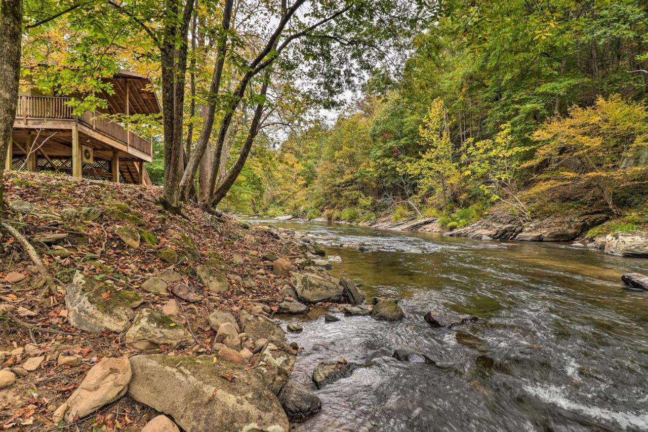 Creekside Retreat With Deck, 18 Miles To Wolf Ridge Villa Weaverville ภายนอก รูปภาพ