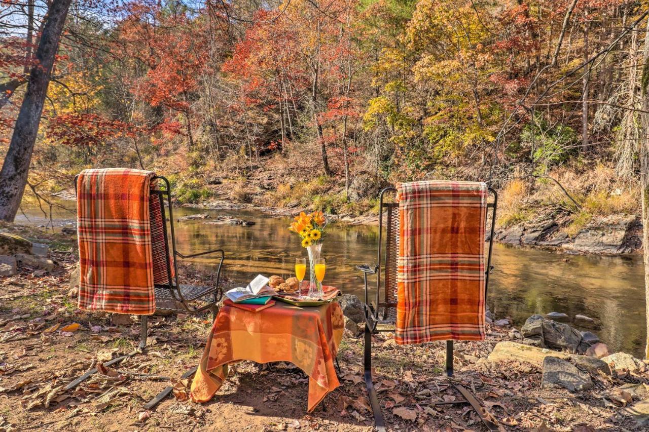 Creekside Retreat With Deck, 18 Miles To Wolf Ridge Villa Weaverville ภายนอก รูปภาพ