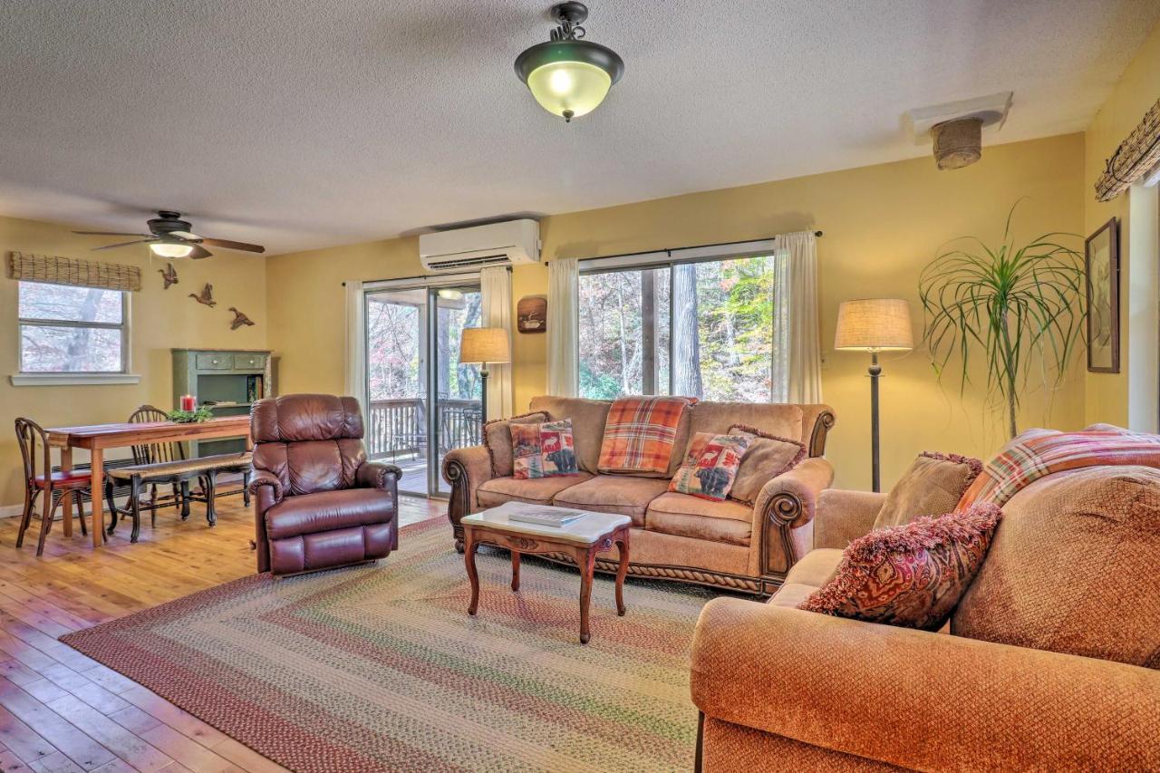 Creekside Retreat With Deck, 18 Miles To Wolf Ridge Villa Weaverville ภายนอก รูปภาพ