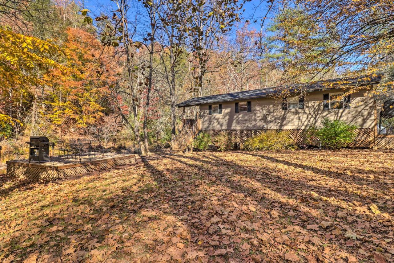 Creekside Retreat With Deck, 18 Miles To Wolf Ridge Villa Weaverville ภายนอก รูปภาพ
