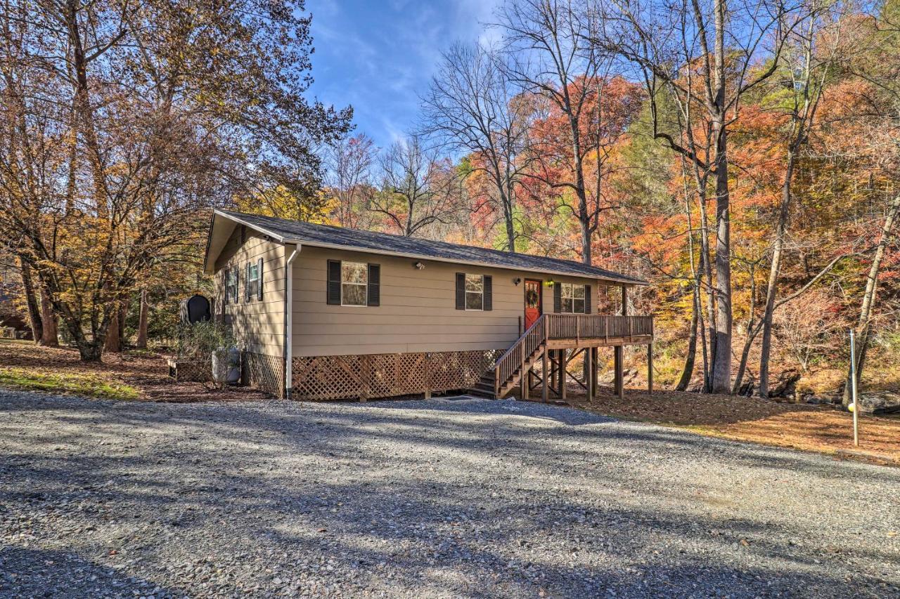 Creekside Retreat With Deck, 18 Miles To Wolf Ridge Villa Weaverville ภายนอก รูปภาพ
