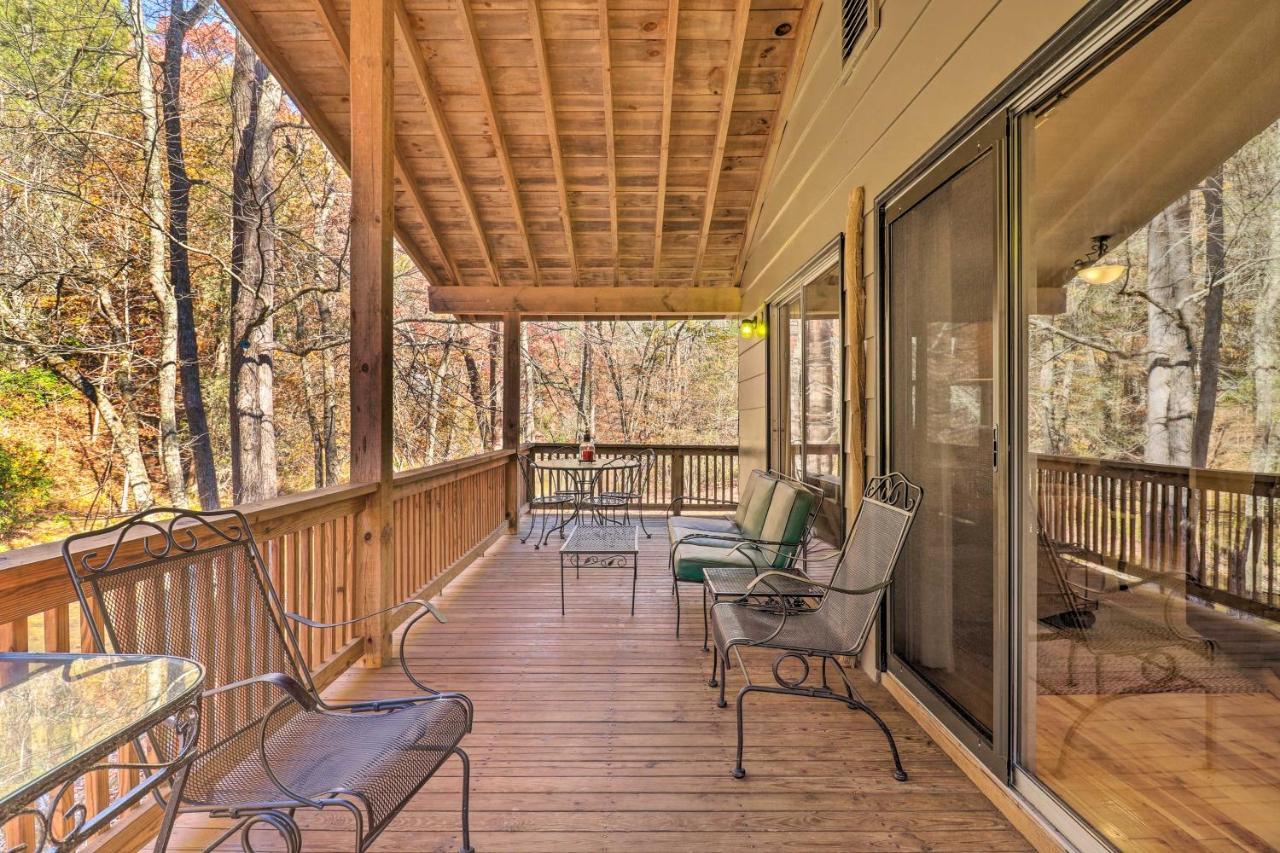 Creekside Retreat With Deck, 18 Miles To Wolf Ridge Villa Weaverville ภายนอก รูปภาพ