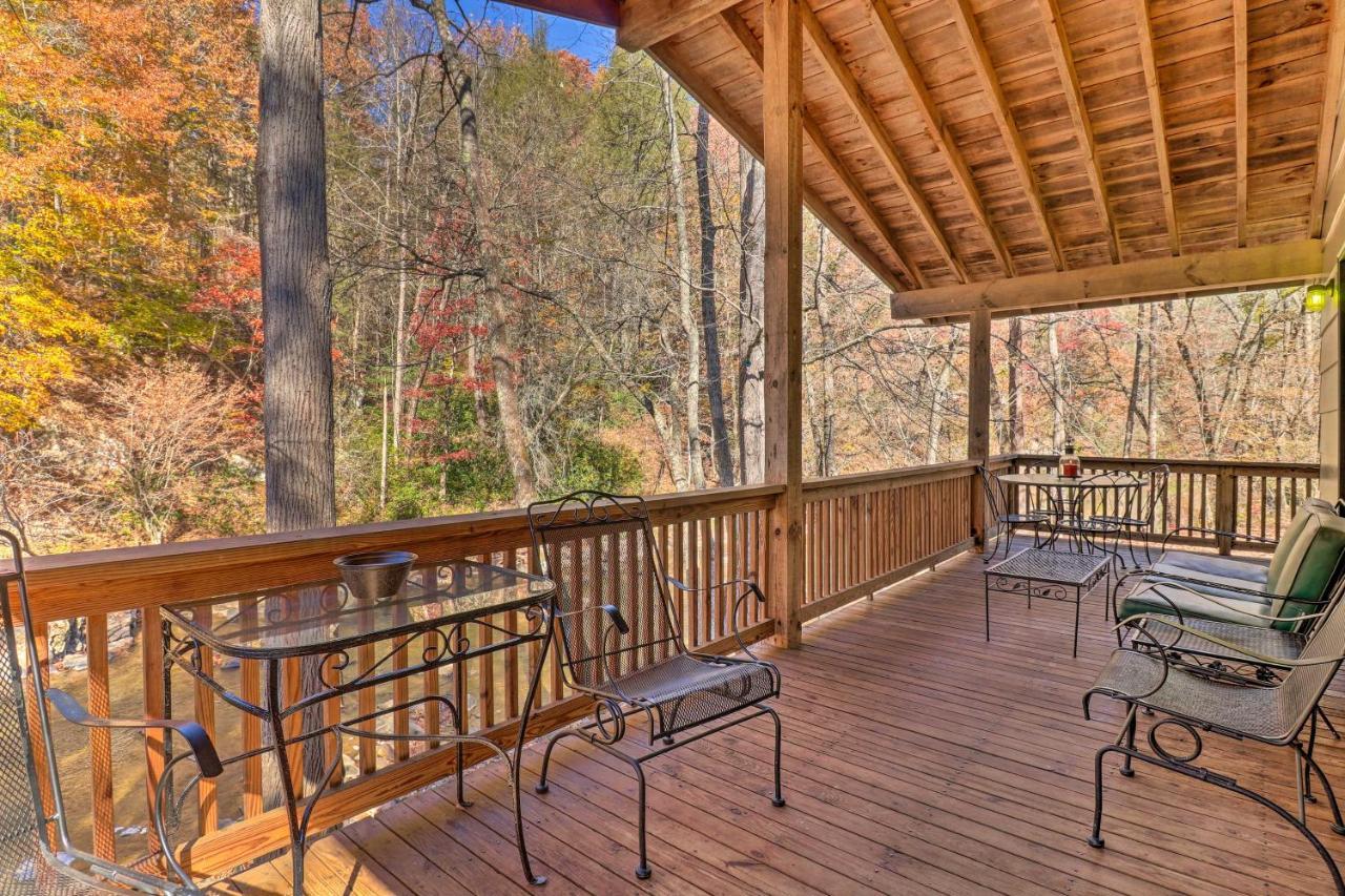 Creekside Retreat With Deck, 18 Miles To Wolf Ridge Villa Weaverville ภายนอก รูปภาพ